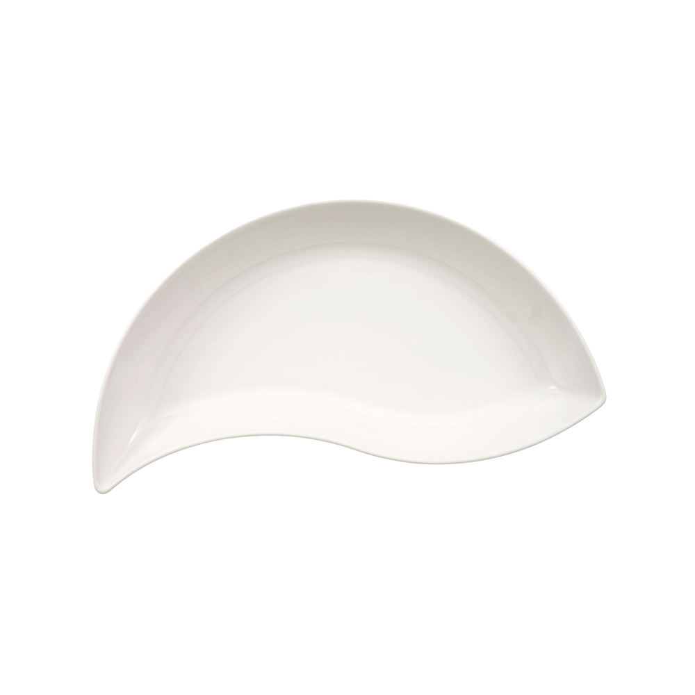 NewWave Decorative fruit bowl - White, 7.8 oz, Premium Porcelain