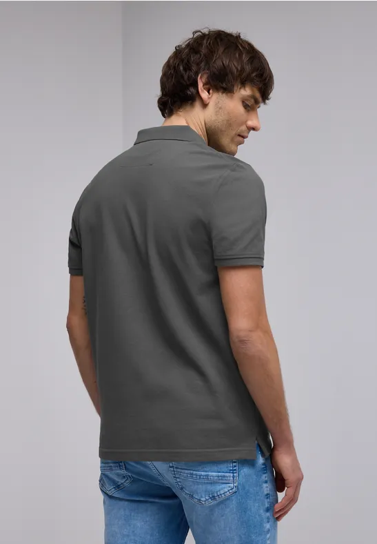 Piqué-Poloshirt mit Logo