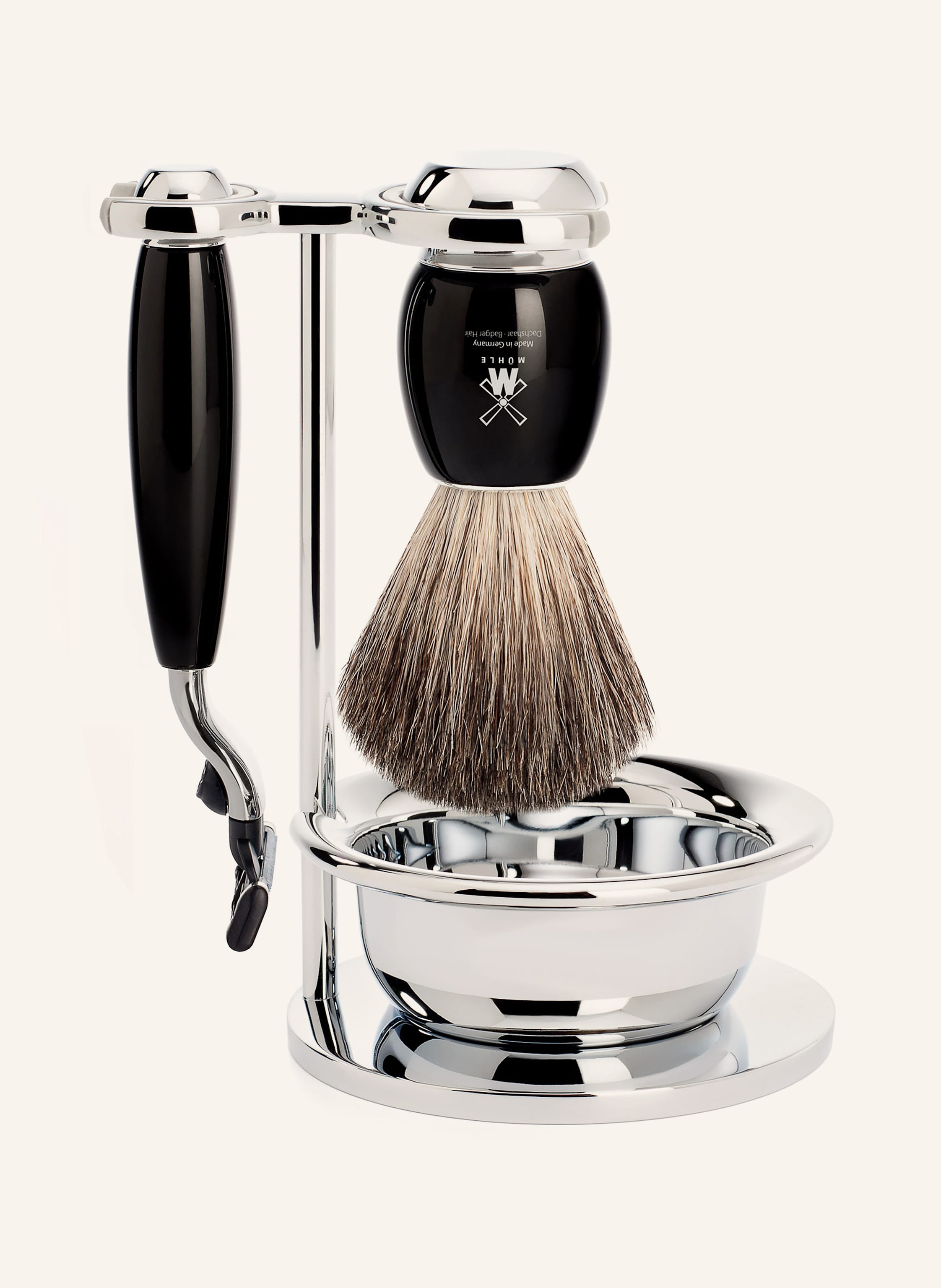 MÜHLE 4-tlg. Rasier-Set - VIVO
