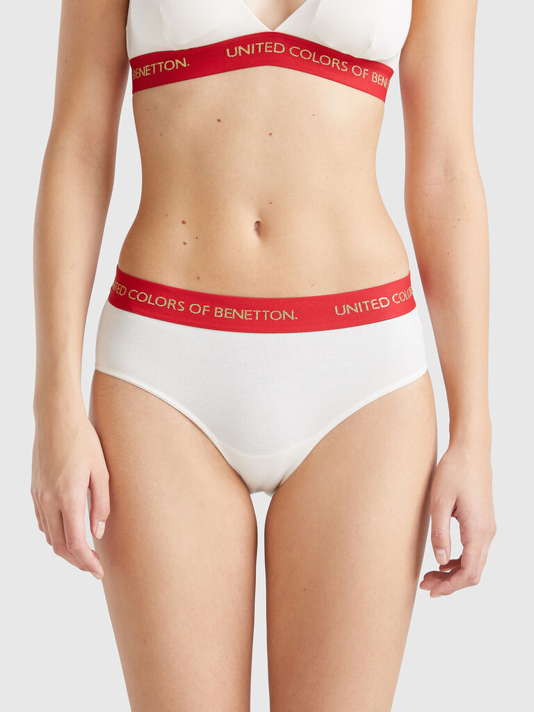 Stretch cotton underwear