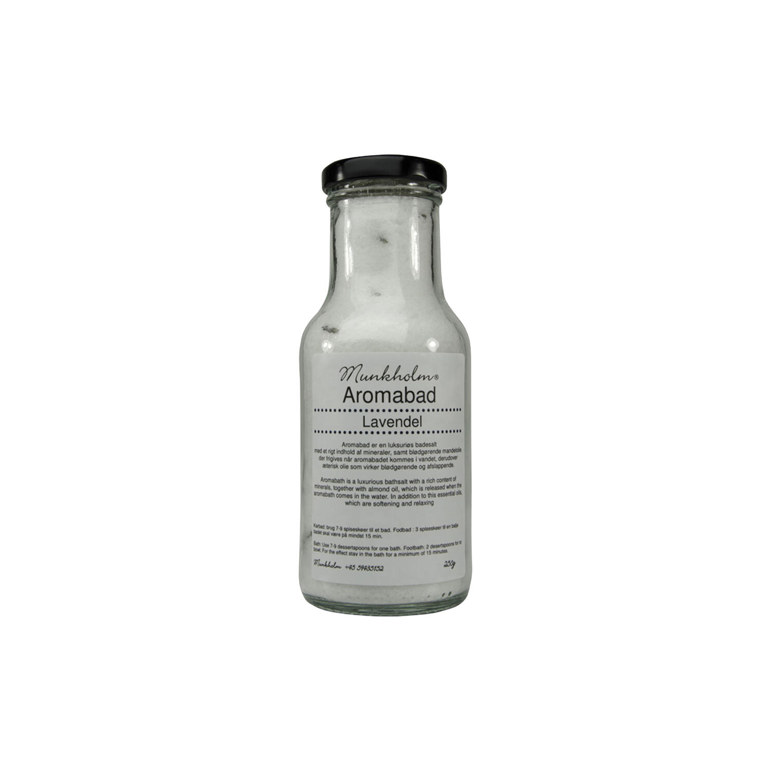 Aromabad badesalt, lavendel