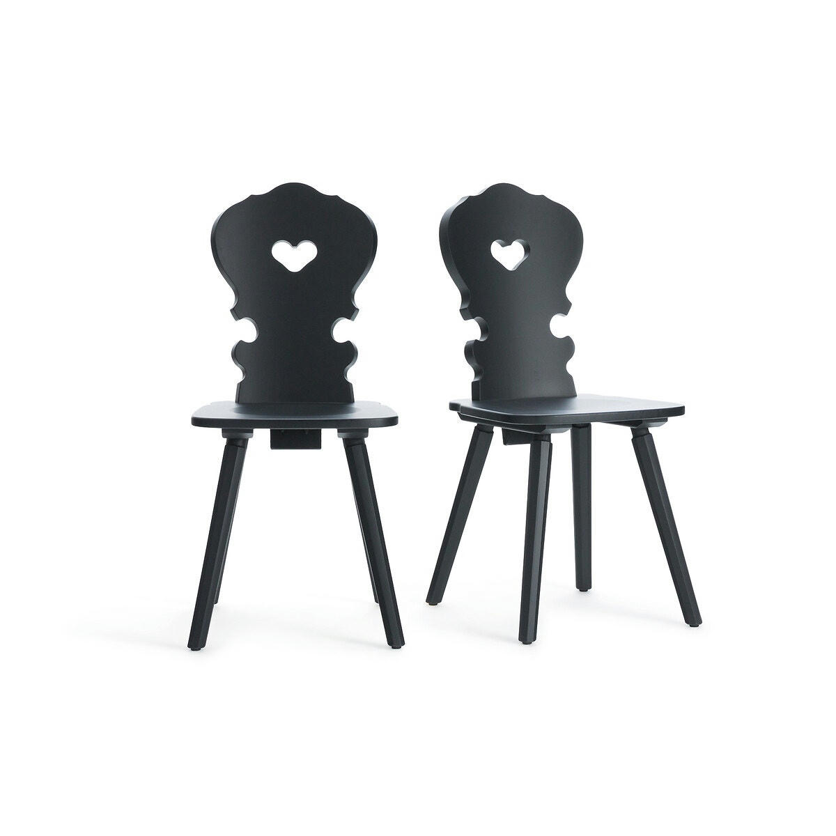 Lot de 2 chaises hêtre massif, Arthur
