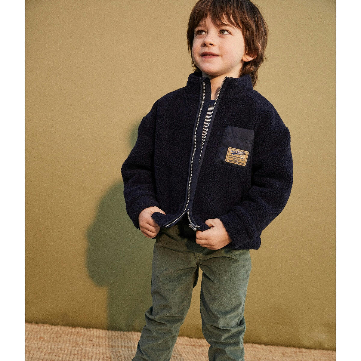 Veste épaisse zippée