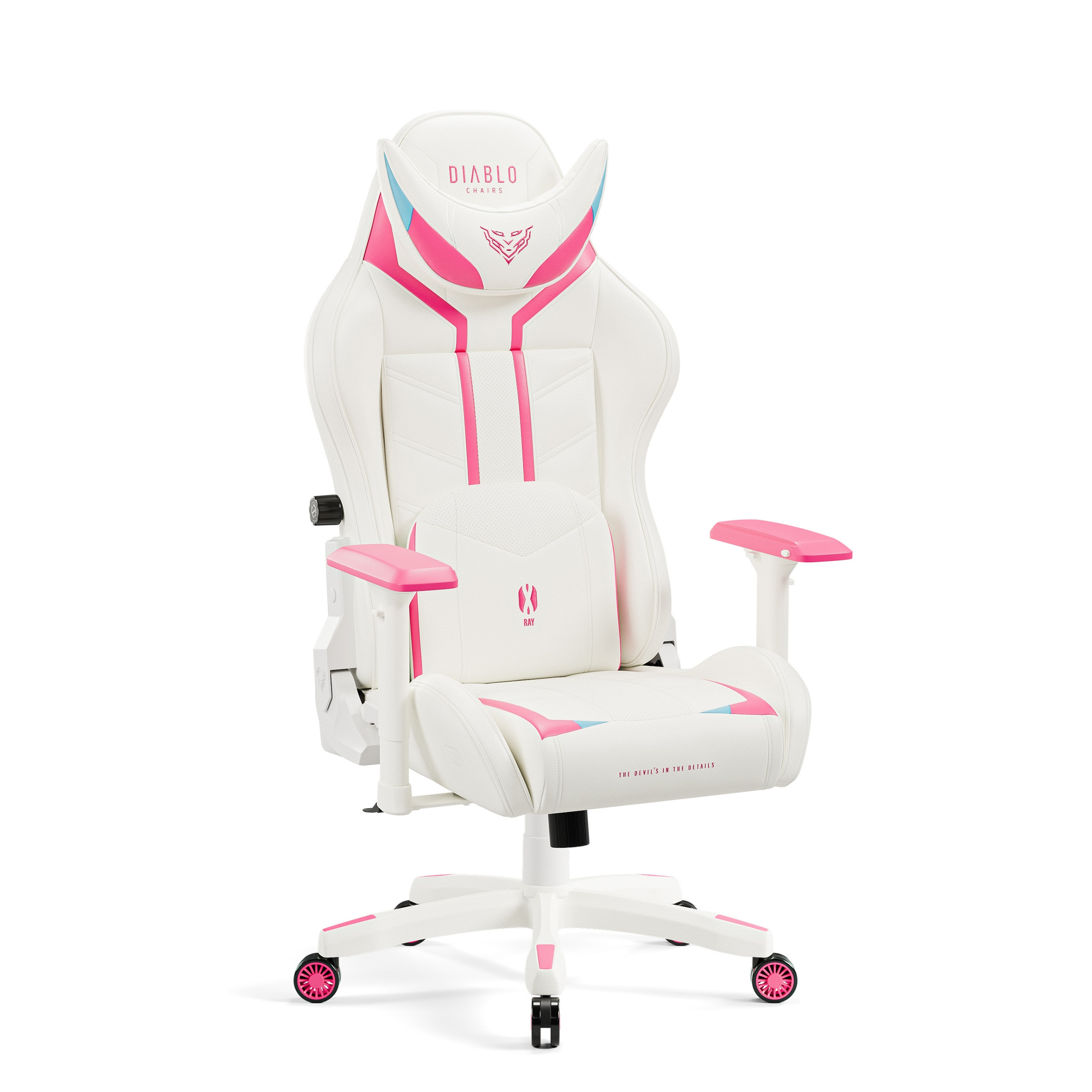 Fotel Gamingowy Obrotowy Biurowy Diablo Chairs X-Ray Rozmiar Normal