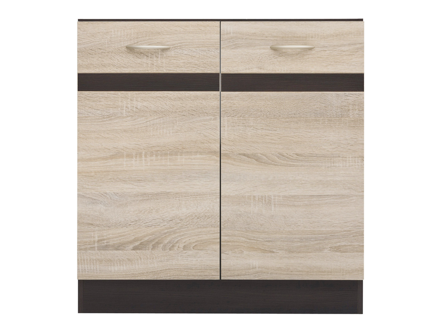 Szafka kuchenna pod zlewozmywak Junona Line 80 cm dąb sonoma
