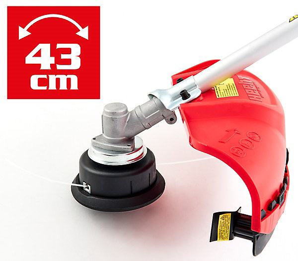 Hecht 152 BTS Débroussailleuse Coupe bordures essence 2temps 3 dents largeur de coupe 430mm