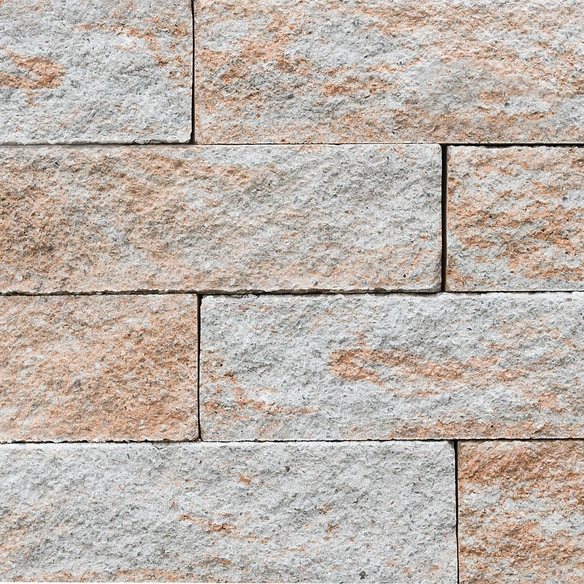 Mauerstein »Anzio«, BxHxT: 50 x 15 x 18 cm, sandstein-gelb