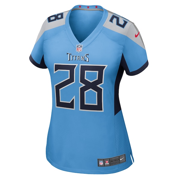 Kalel Mullings Tennessee Titans Nike Women's Team Game Jersey -  Light Blue
