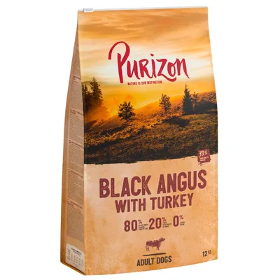Purizon Black Angus Beef with Turkey Adult – Grain-free