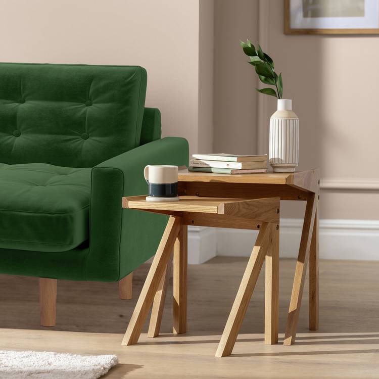 Habitat Annie Nest of 2 Tables - Natural