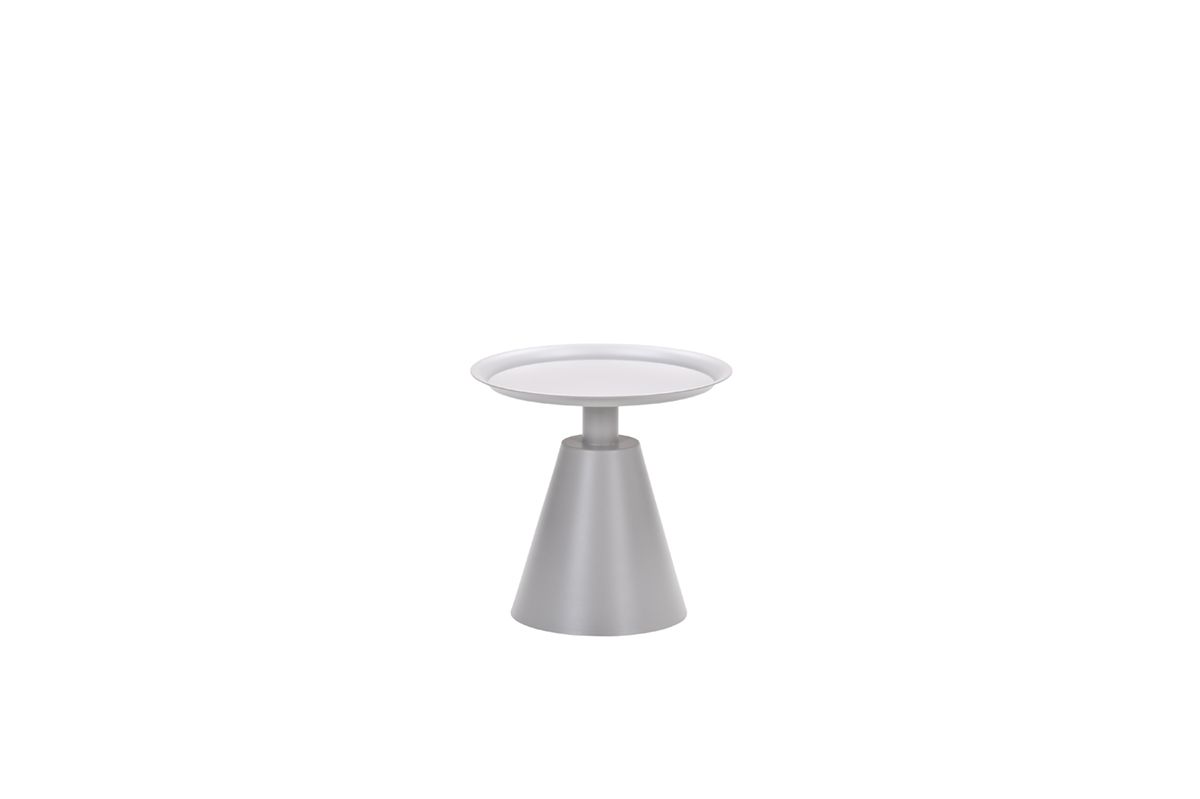 Zavala bijzettafel - diameter 50xH48 cm - taupe