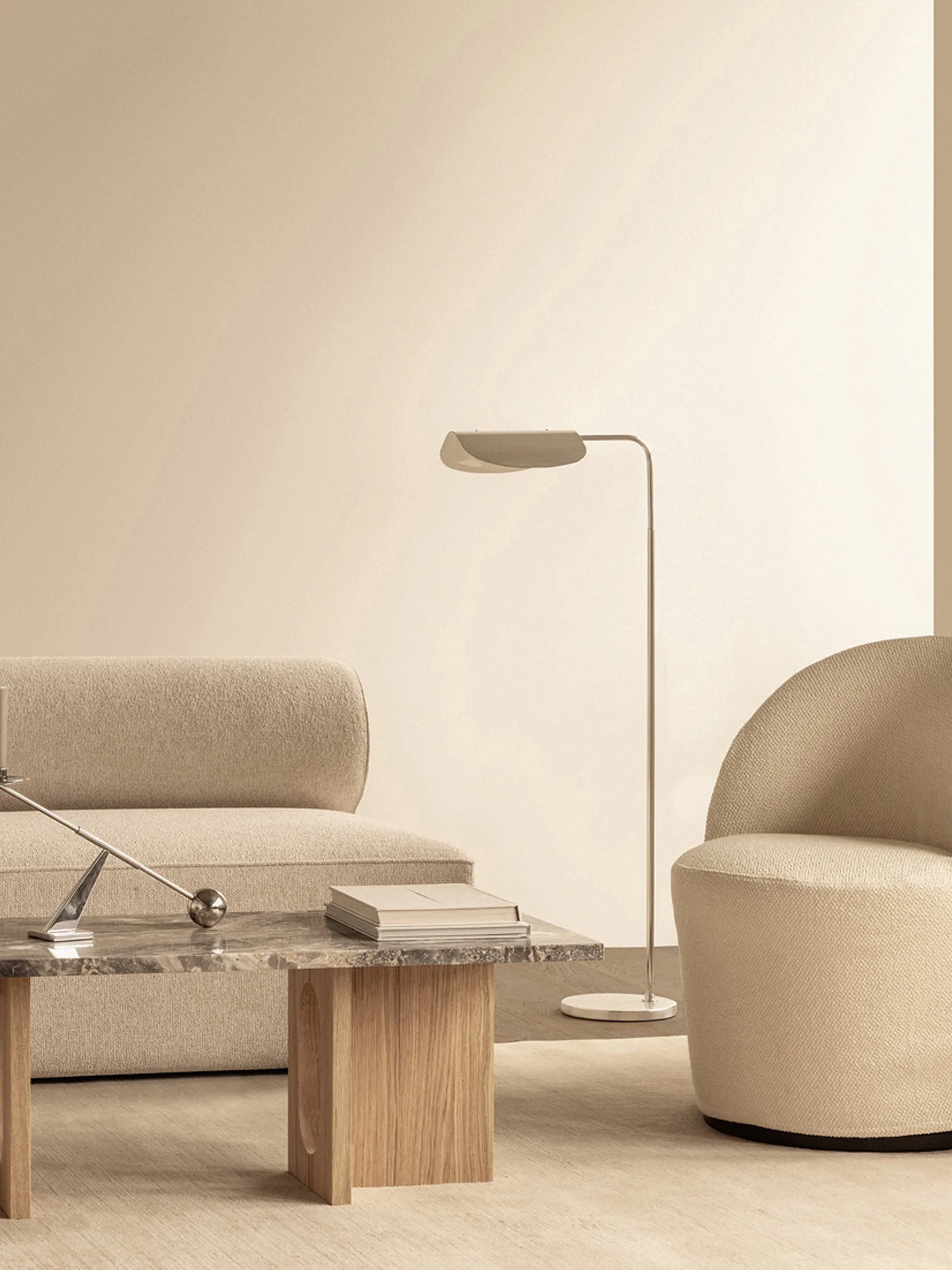 Marmor-Couchtisch Androgyne