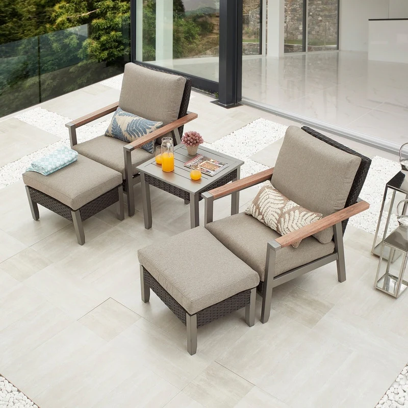 Patio Festival Thermal Transfer 5-Piece Outdoor Conversation Set