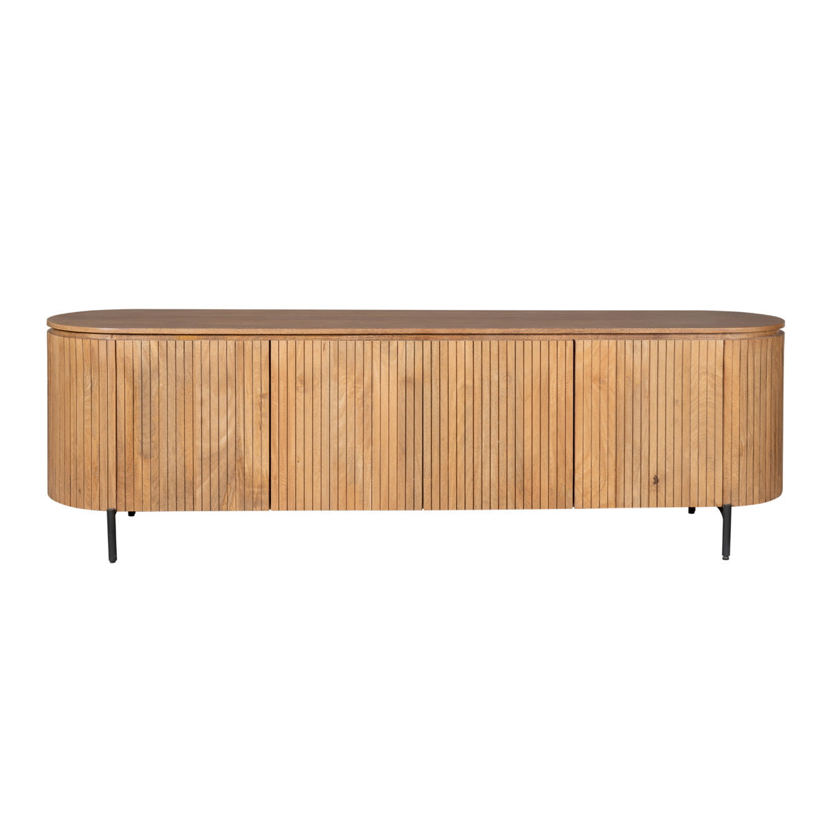 StarFurn Tv-meubel Solana - Naturel Hout - 210x45x55cm