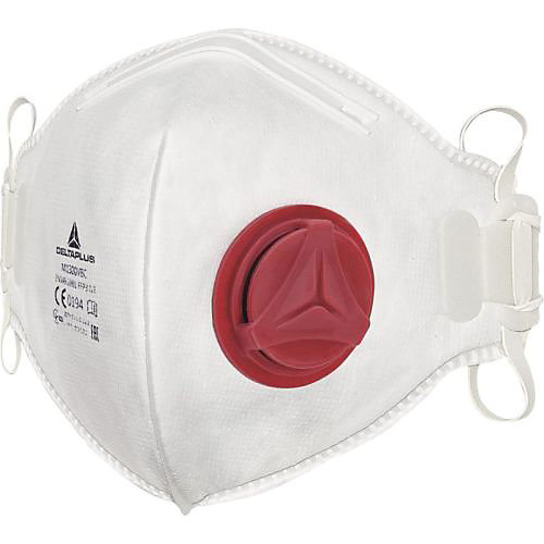 Masque respiratoire pliable jetable FFP3 valve veni - DELTA PLUS - M1300VBC