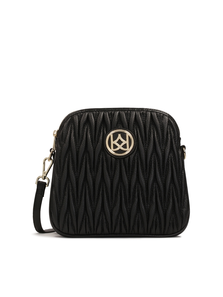 Classic leather belt postbag