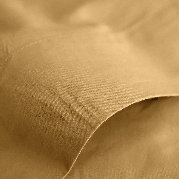 Drap plat COTON PUR Prémium 180 x 290 cm Miel coton