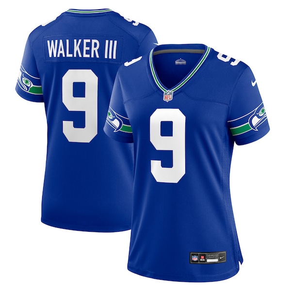 Kenneth Walker III Seattle Seahawks Nike Women's Player Jersey - Royal/Navy