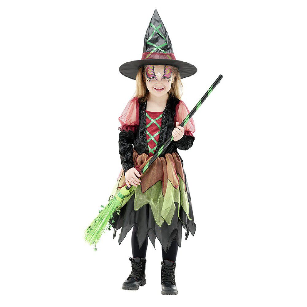 Déguisement enfant sorcière Halloween 7 à 10 ans