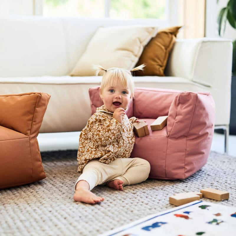 - Fauteuil imperméable rose 45 x 40 x 36 cm