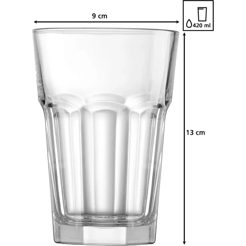 Longdrinkglas 6er-Set Riad