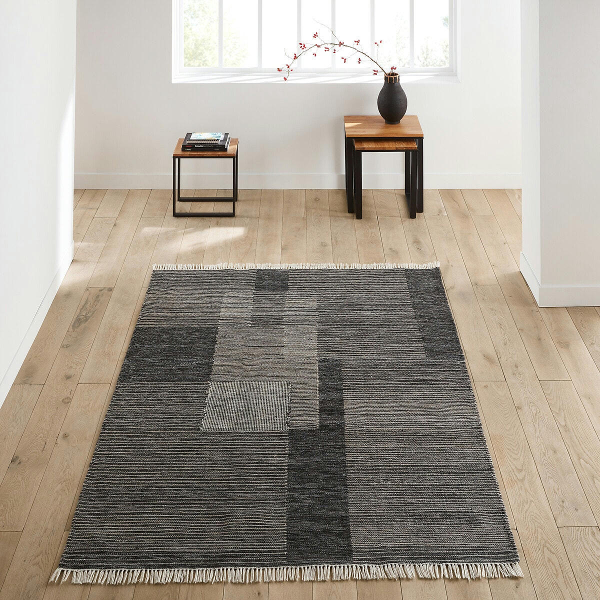 Tapis polyester recyclé indoor/outdoor, Ridito