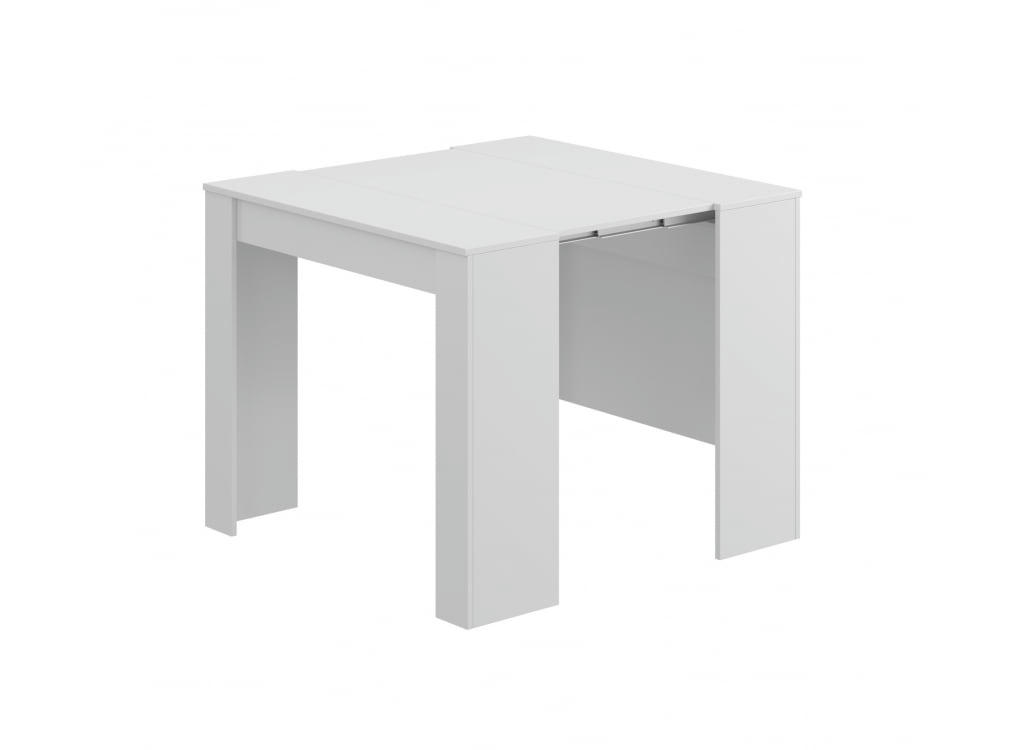 LENA - Table à manger extensible couleur béton L51/237cm