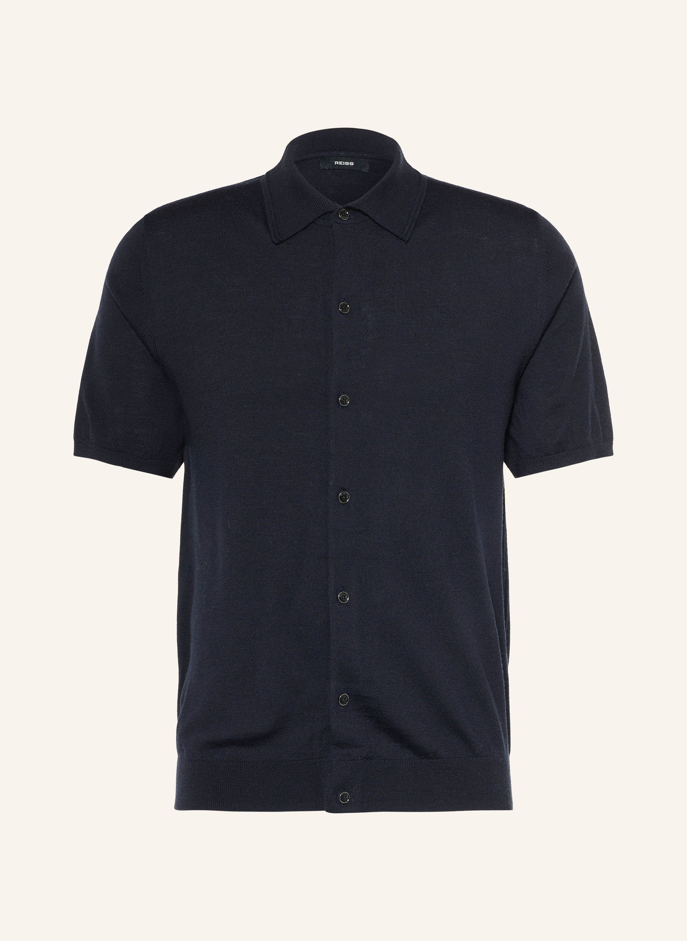 REISS Strickhemd DRAYTON Slim Fit