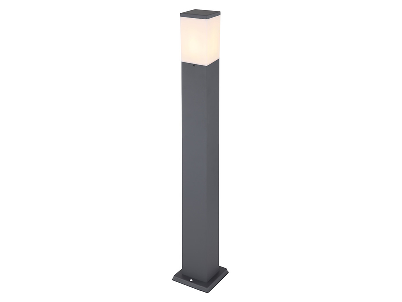 Słupek ogrodowy Herri 80 cm stalowy szary