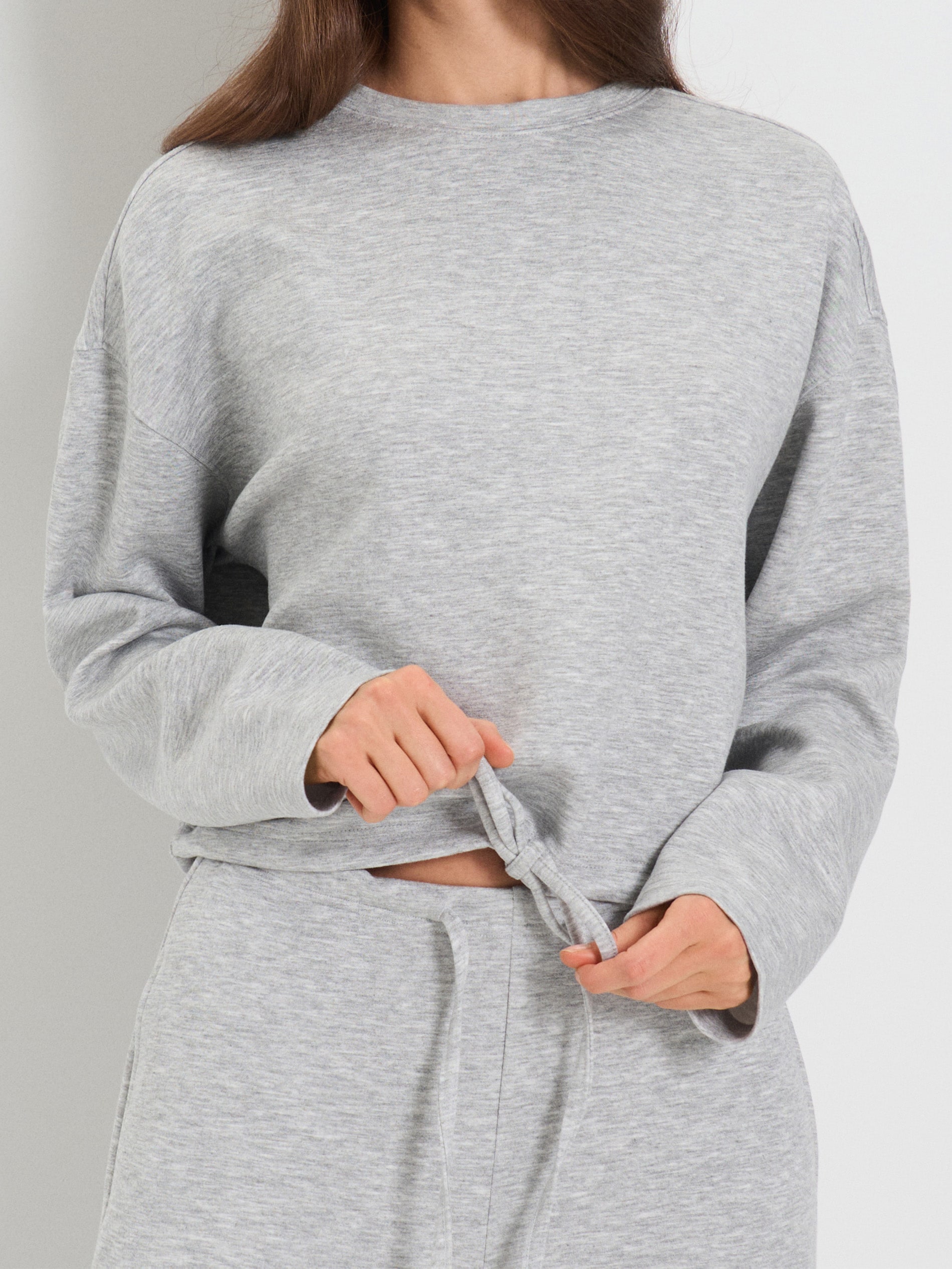 Bluza soft touch z domieszką wiskozy