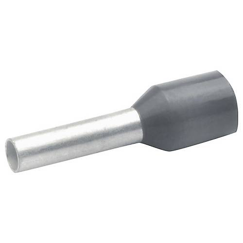 Klauke GR4728DO - Assortiment d'embouts simples 1,5 mm² partiellement isolés, noir