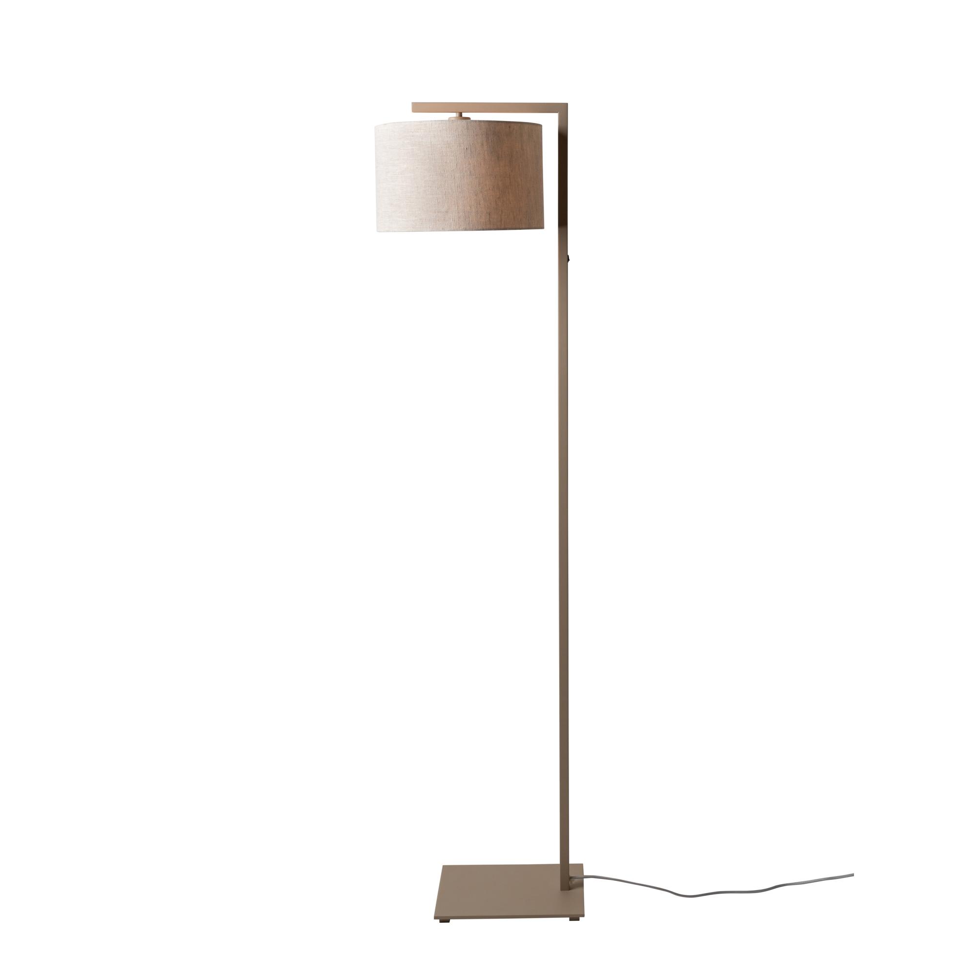 it's about RoMi Boston Vloerlamp Ø 32 cm - Bruin / Zand