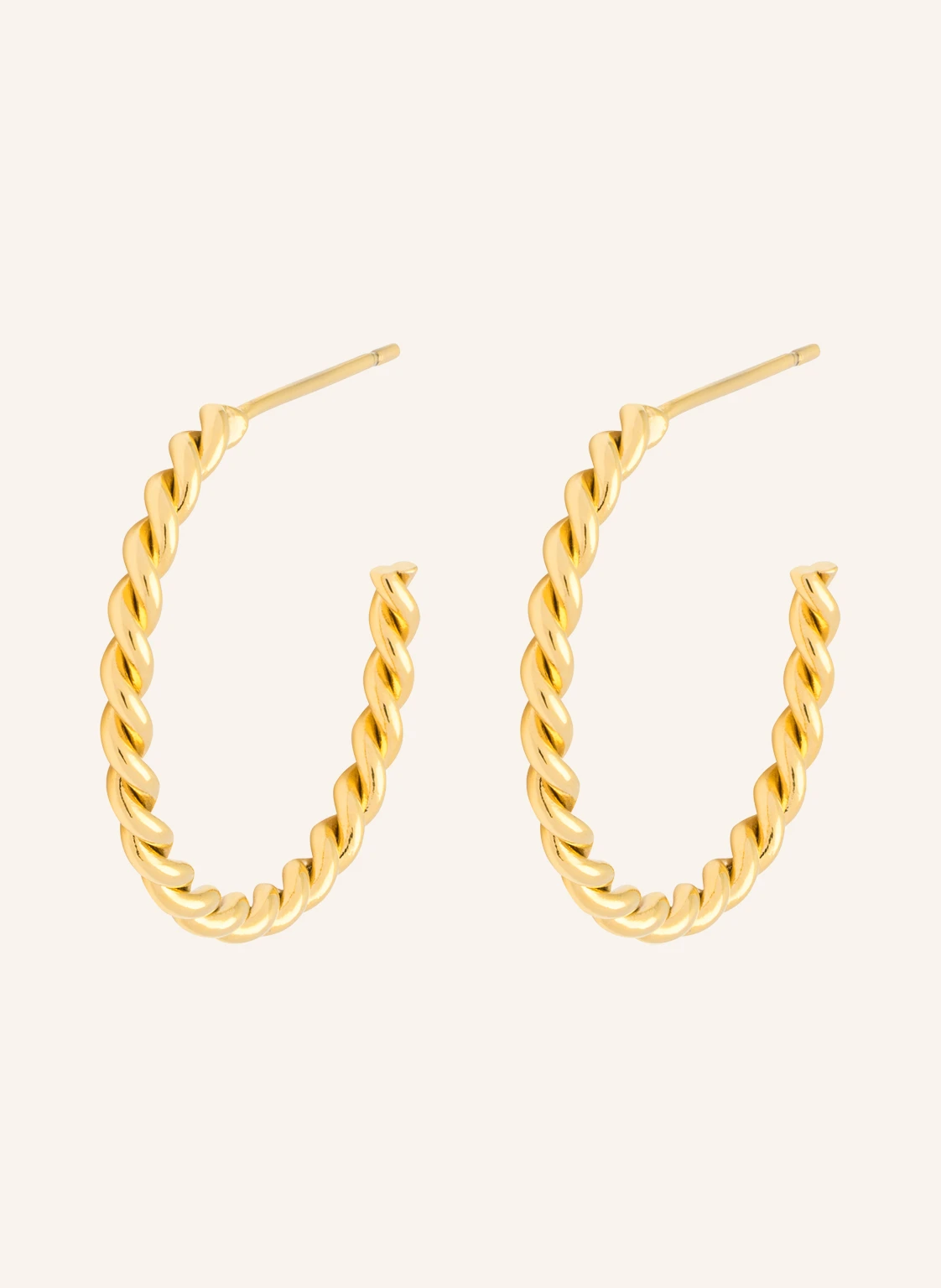 LULU Copenhagen Creolen TWISTED HOOPS