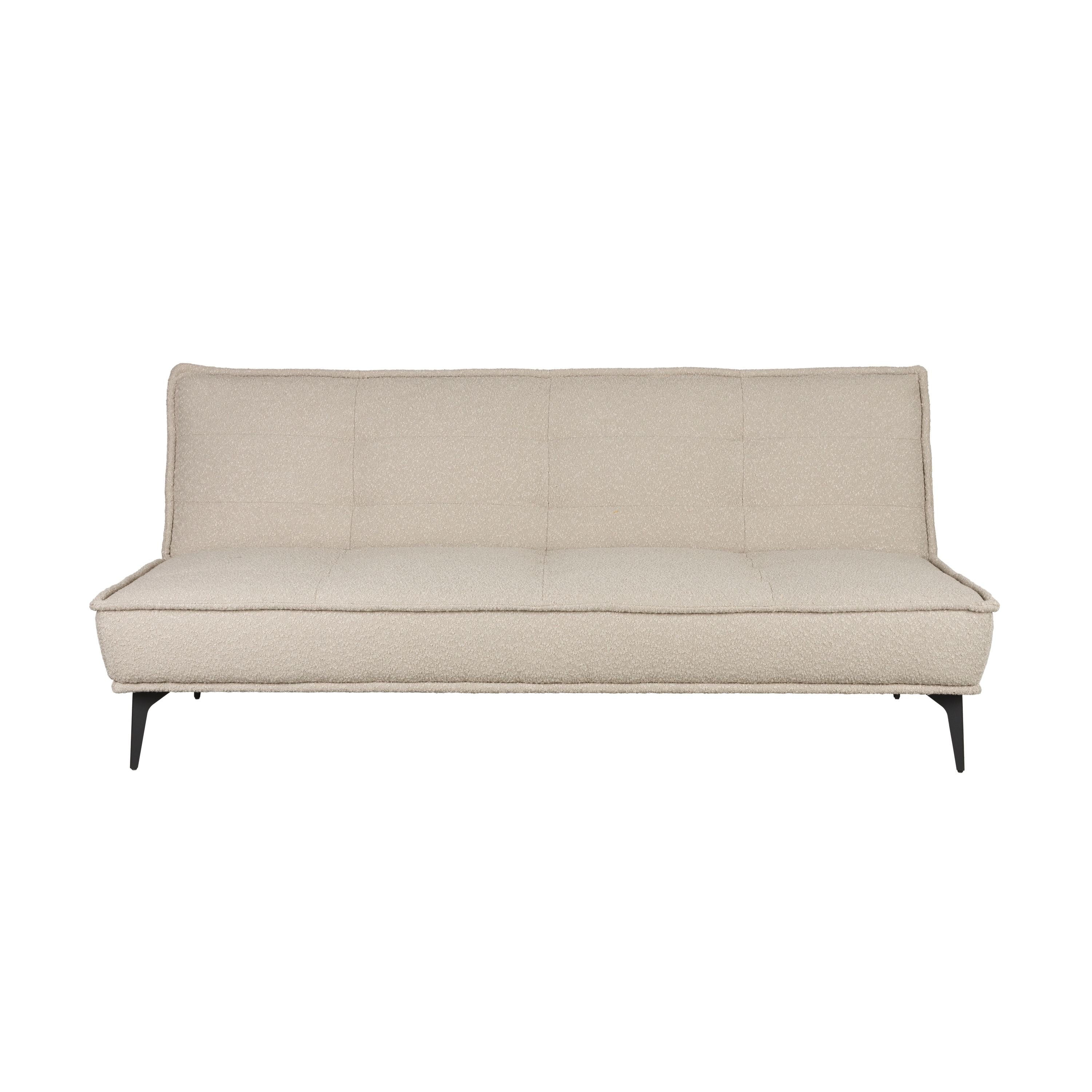 Housecraft Living Cielke Slaapbank 2 persoons/ Logeerbed/ Bedbank Grijs