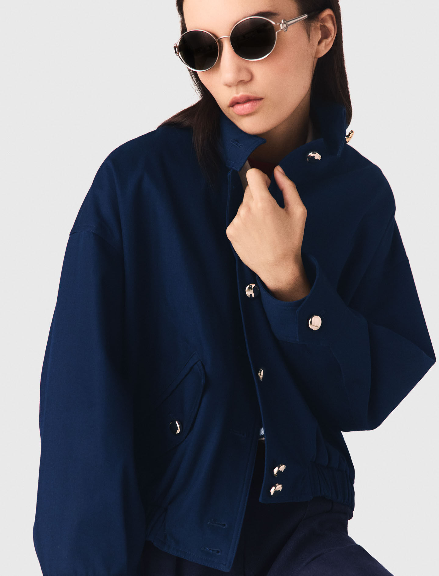 Blouson bomber en coton