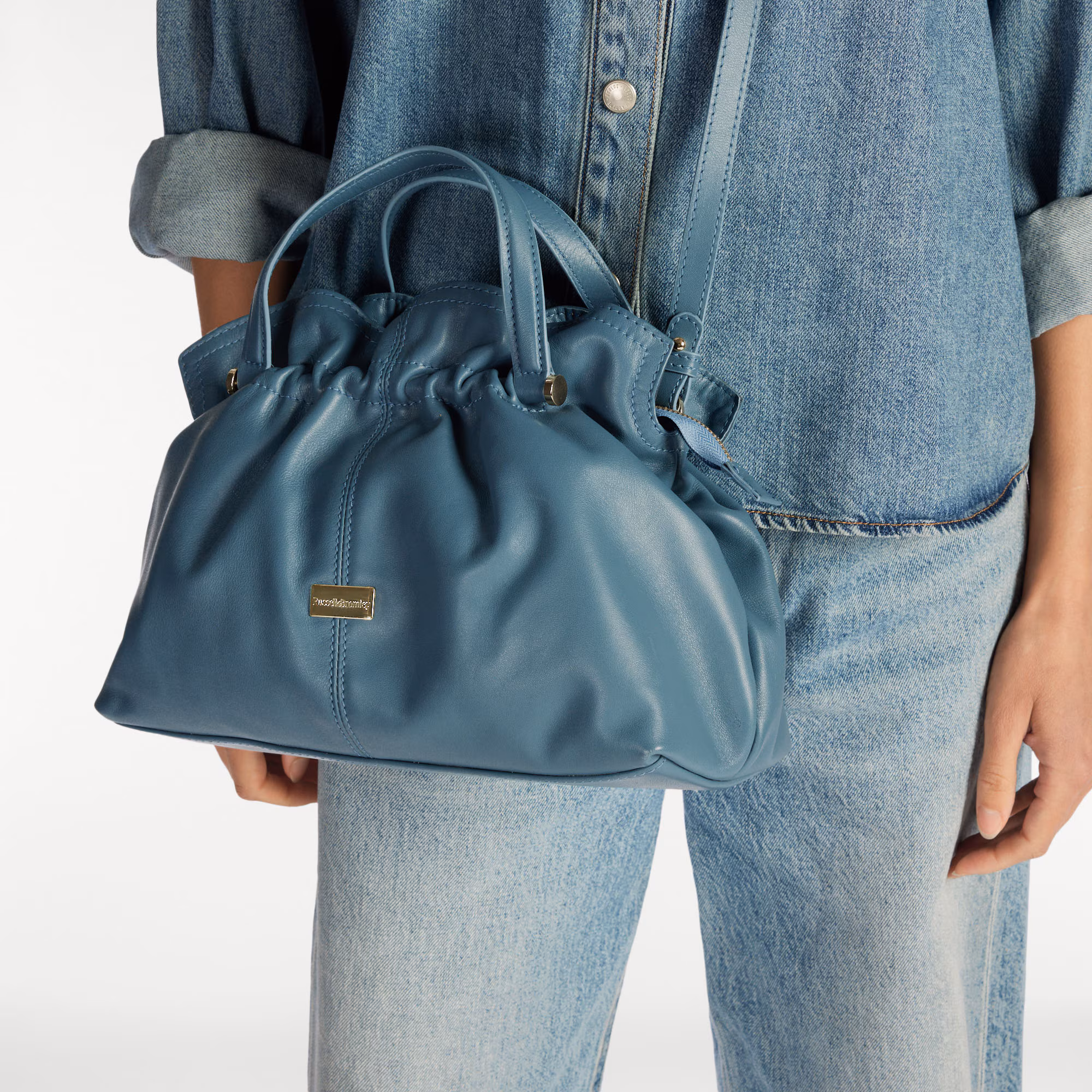 Jessie<br>Ruched Crossbody Bag