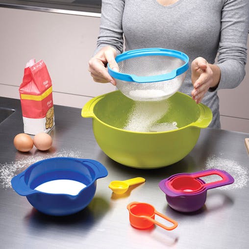 Joseph Joseph 9 Nest Plus 9pc Bowl Set Food Preparation Multi Colour 40031