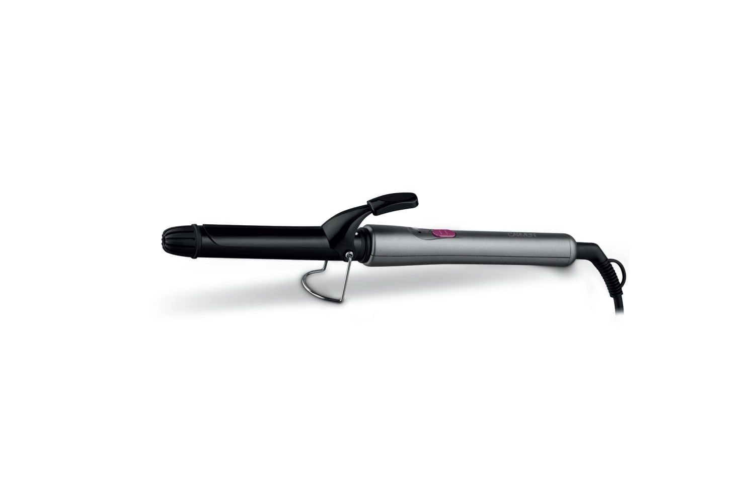 Tower Curling Tong, Cool Touch Tip, Anti Tangle Cord, Grey & Neon Pink, C81250