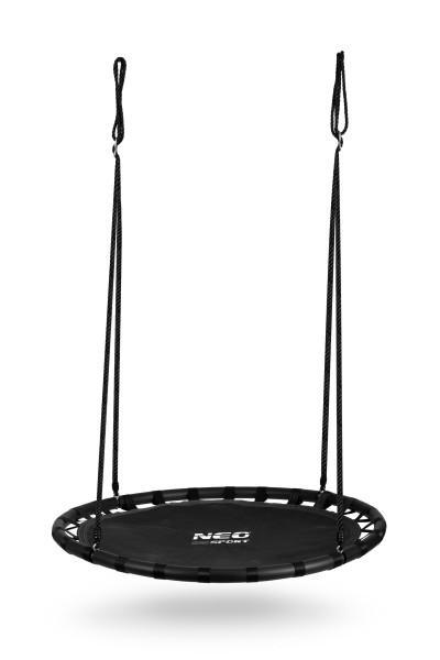 Huśtawka ogrodowa Neo-Sport Swingo bocianie gniazdo fotel wiszący 120 cm