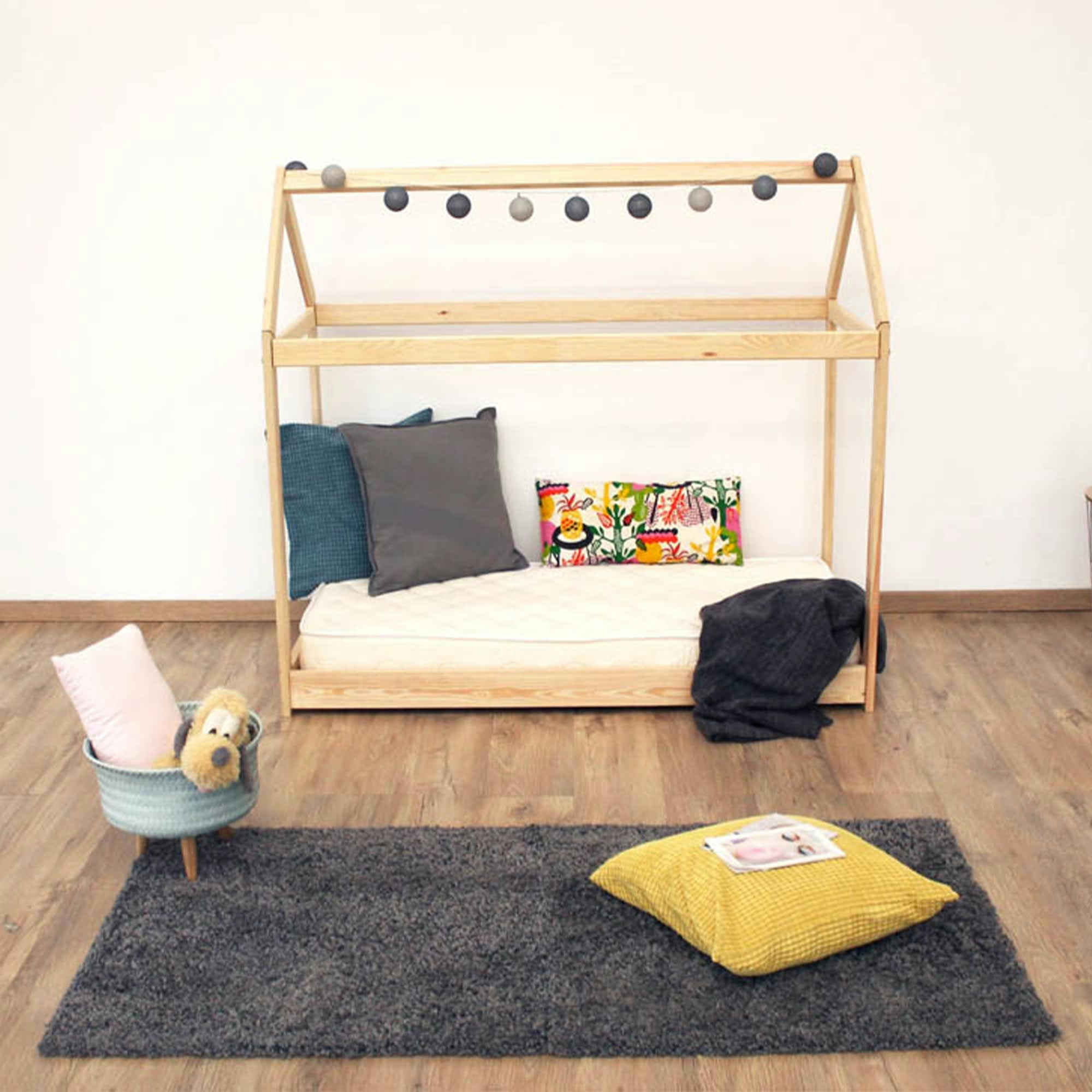 - Matelas Bébé extrait huile de SOJA Tissu 100% Bio Coton 70 x 140 cm