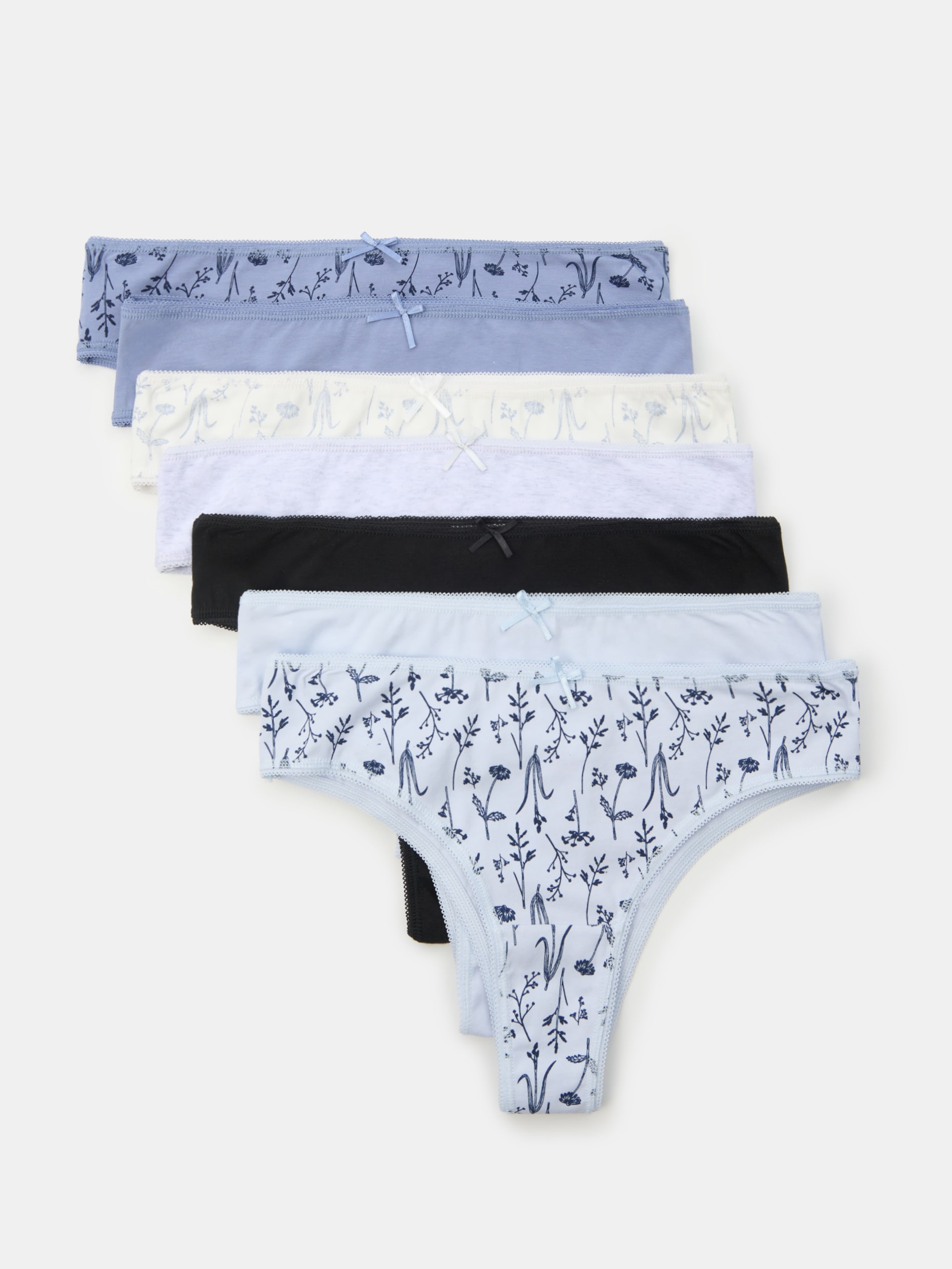 Bawełniane majtki brazyliany 7 pack