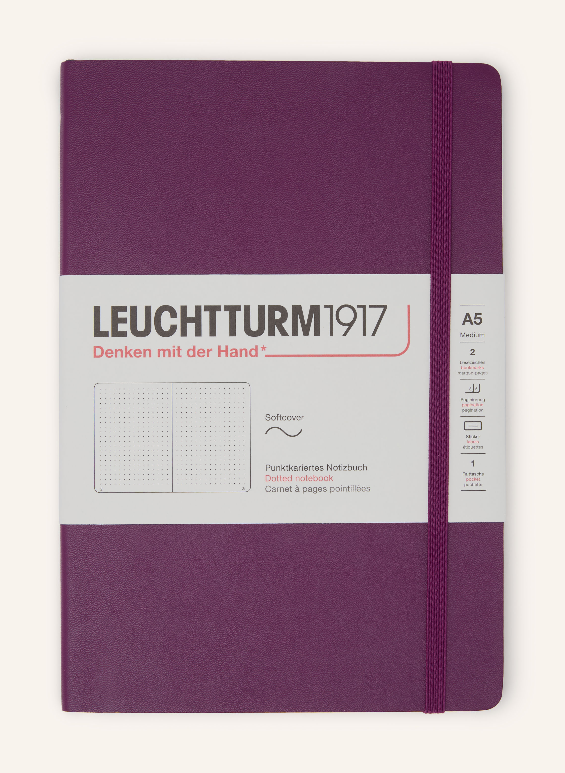 LEUCHTTURM1917 Notizbuch MEDIUM SOFTCOVER