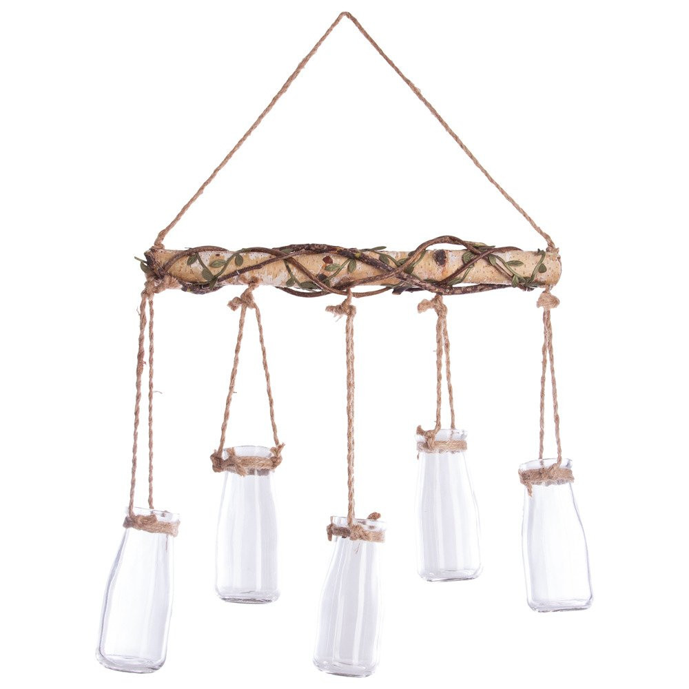 Zawieszka wielofunkcyjna ze szklanymi lampionami