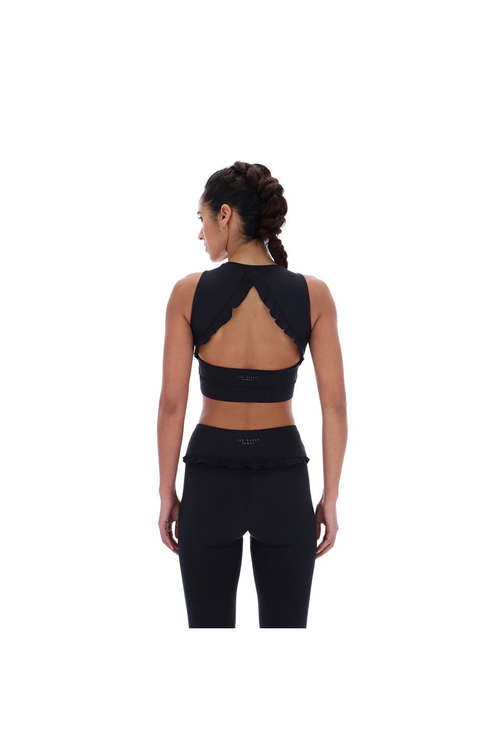 Ted Baker Aria Ruffle Yoga Bra