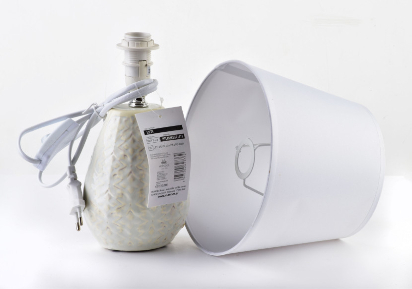 Lampa stołowa 12x10x30cm LETI