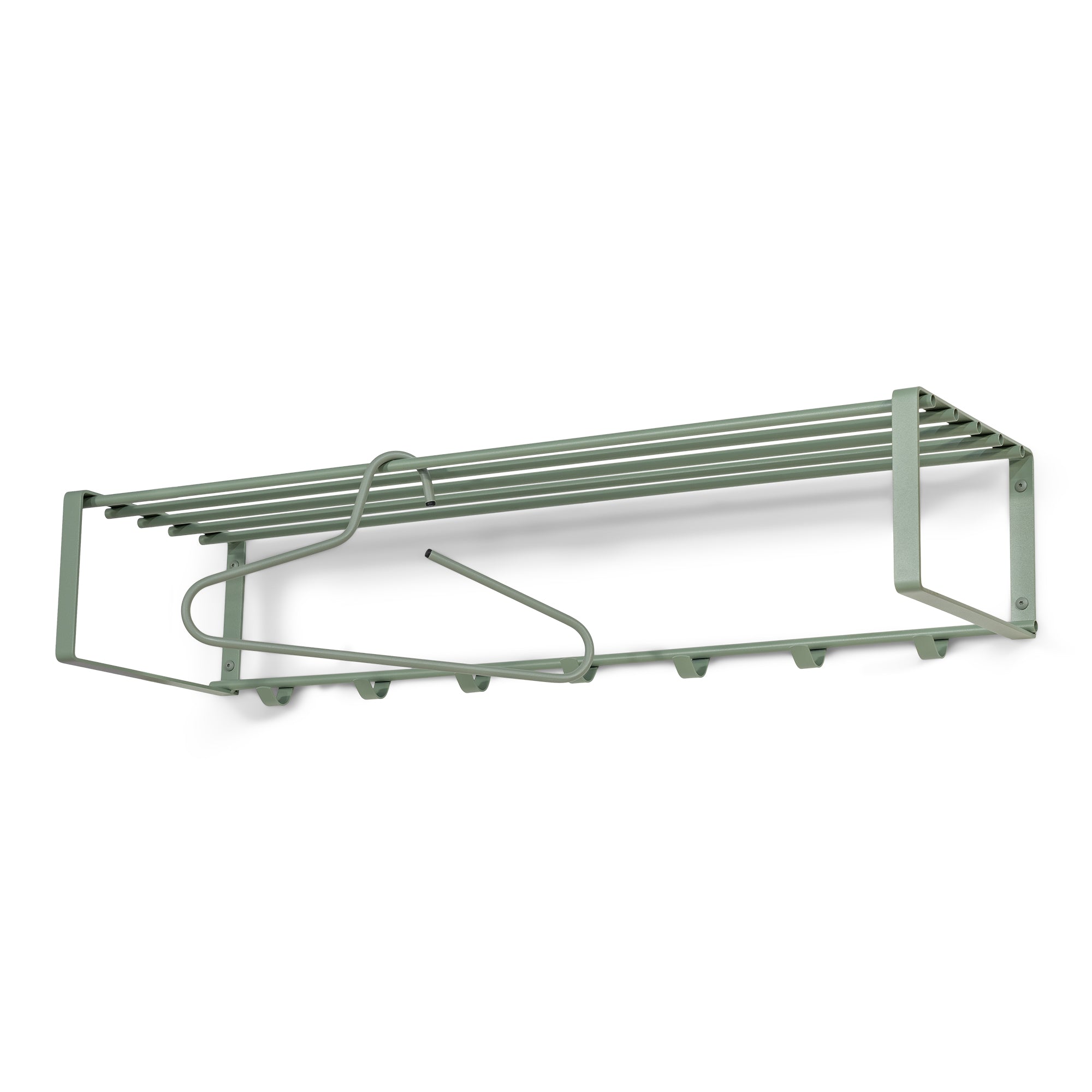 Spinder Design kapstok Rex 2 XL (100 Cm) - Dusty Green - 7 haken