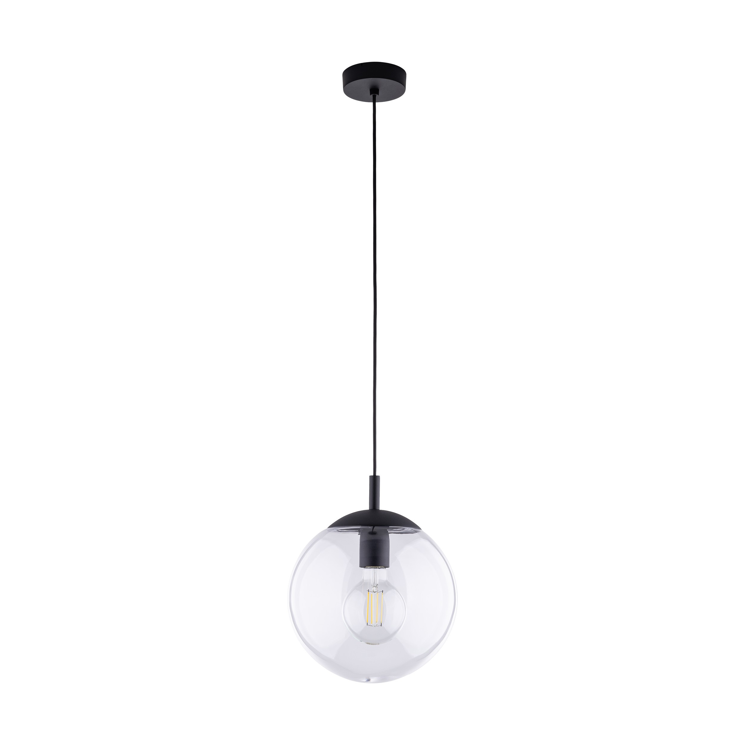 Tk Lighting Esme Transparentna Lampa Wisząca 1 źródło światła