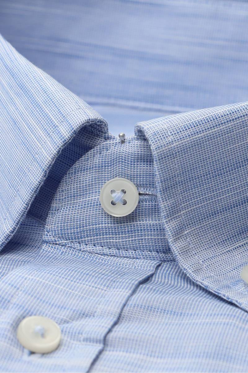 ETERNA Comfort Fit Tencel Hemd himmelblau, Einfarbig