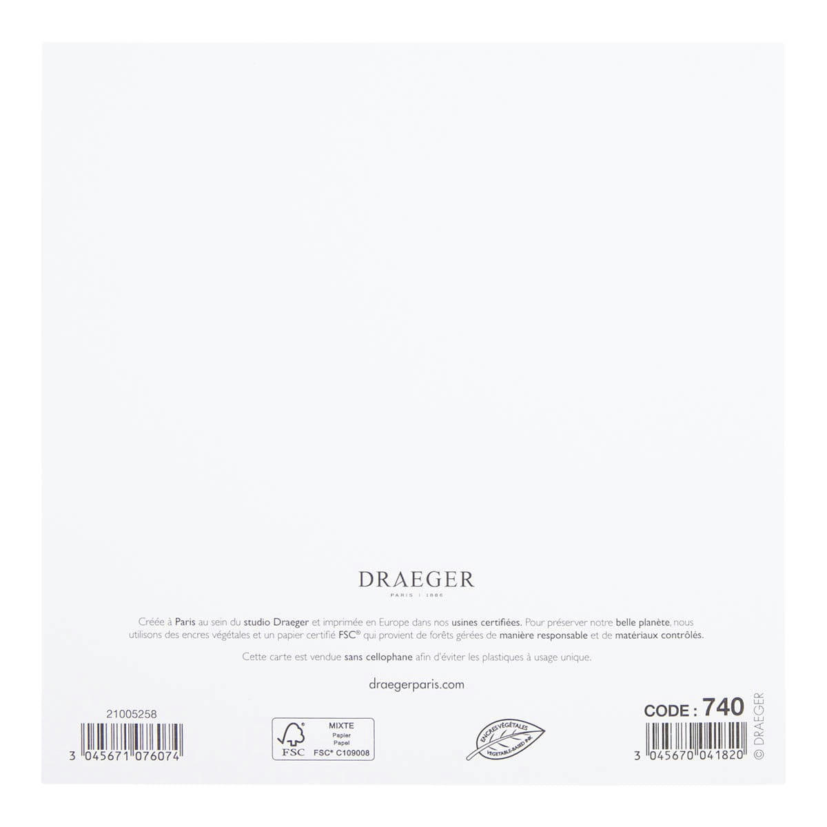 - Carte De Vœux Etincelle Trio Sapins