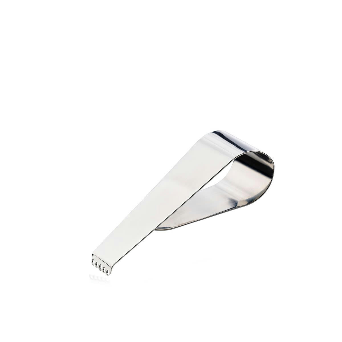 ROCKS - Éplucheur julienne en acier argent